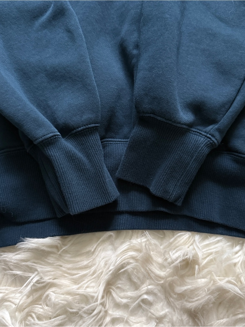 Nike Phoenix Oversized Hoodie Sweatshirt Navy Blue Women’s Size Small - Picture 6 of 10